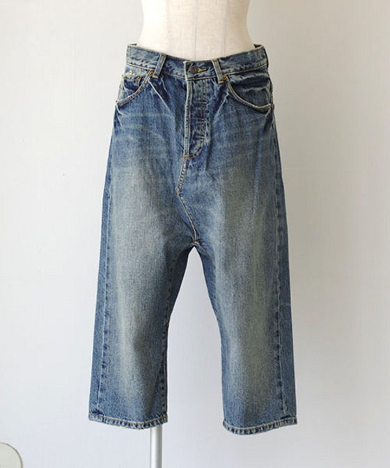 i c h i denim sarrouel pants S-size (#140434S)