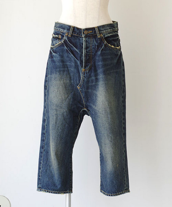 i c h i denim sarrouel pants M-size (#140434M)