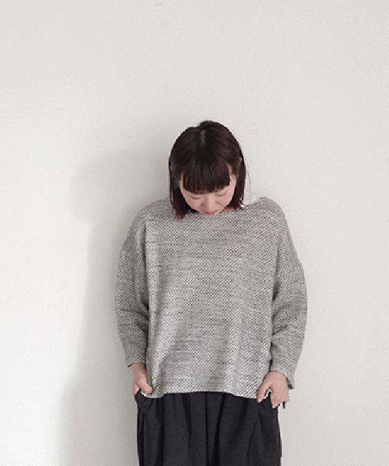 【sale 30%OFF】i c h i トランクニット プルオーバー (#170554)