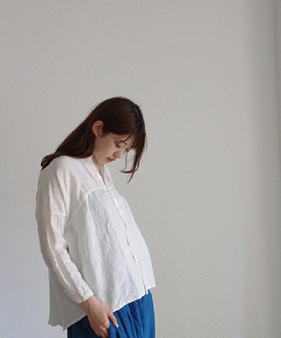 【sale 30%OFF】Antiquites リネンシャツ (#91001)