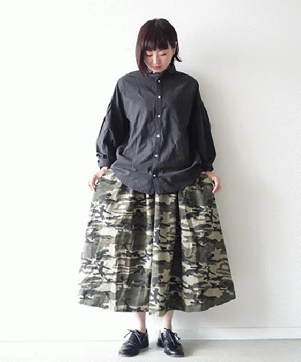 【sale 30%OFF】i c h i リップストップ スカート (#171223)