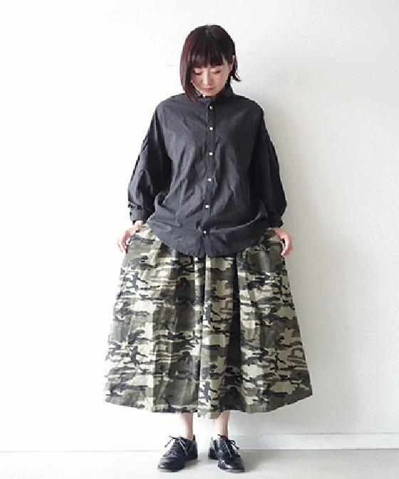 【sale 30%OFF】i c h i リップストップ スカート (#171223)
