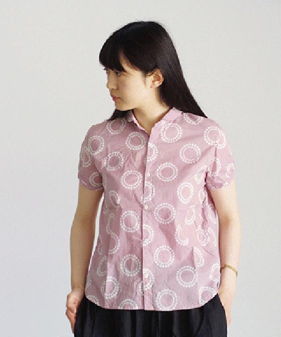 【sale 30%OFF】i c h i ダブルドット シャツ (#180104)