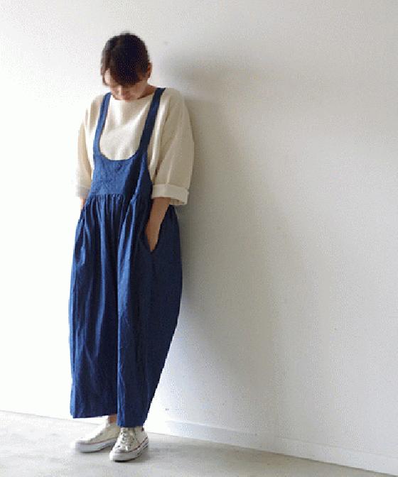 【sale 30%OFF】i c h i デニム ８オンス オーバーオール (#171011)