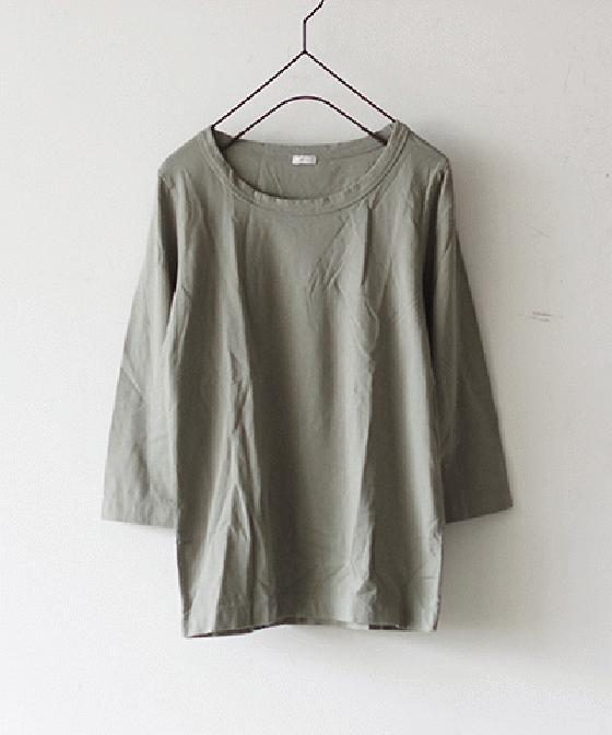 【sale 50%OFF】i c h i スタンダード 七分丈クルー Mサイズ カラーA～C (#170490-01)