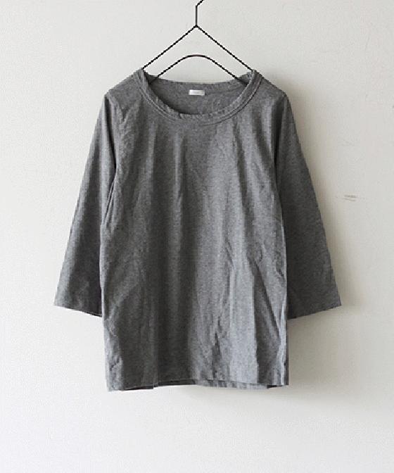 【sale 50%OFF】i c h i スタンダード 七分丈クルー Mサイズ カラーD～G (#170490-01)