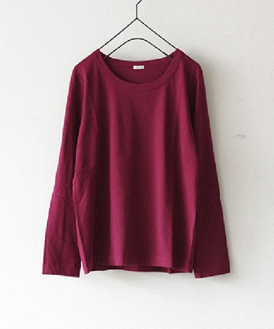 【sale 50%OFF】i c h i スタンダード L/S クルー Mサイズ (#170491-01)