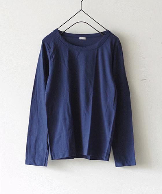 【sale 50%OFF】i c h i スタンダード L/S クルー Sサイズ (#170491-00)