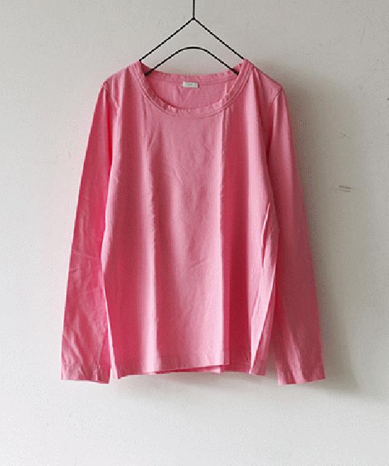 【sale 50%OFF】i c h i スタンダード L/S クルー Lサイズ (#170491-02)
