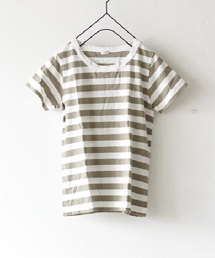 【sale 50%OFF】i c h i スタンダード ボーダーTシャツ (#170493)