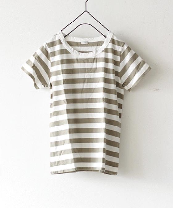 【sale 50%OFF】i c h i スタンダード ボーダーTシャツ (#170493)